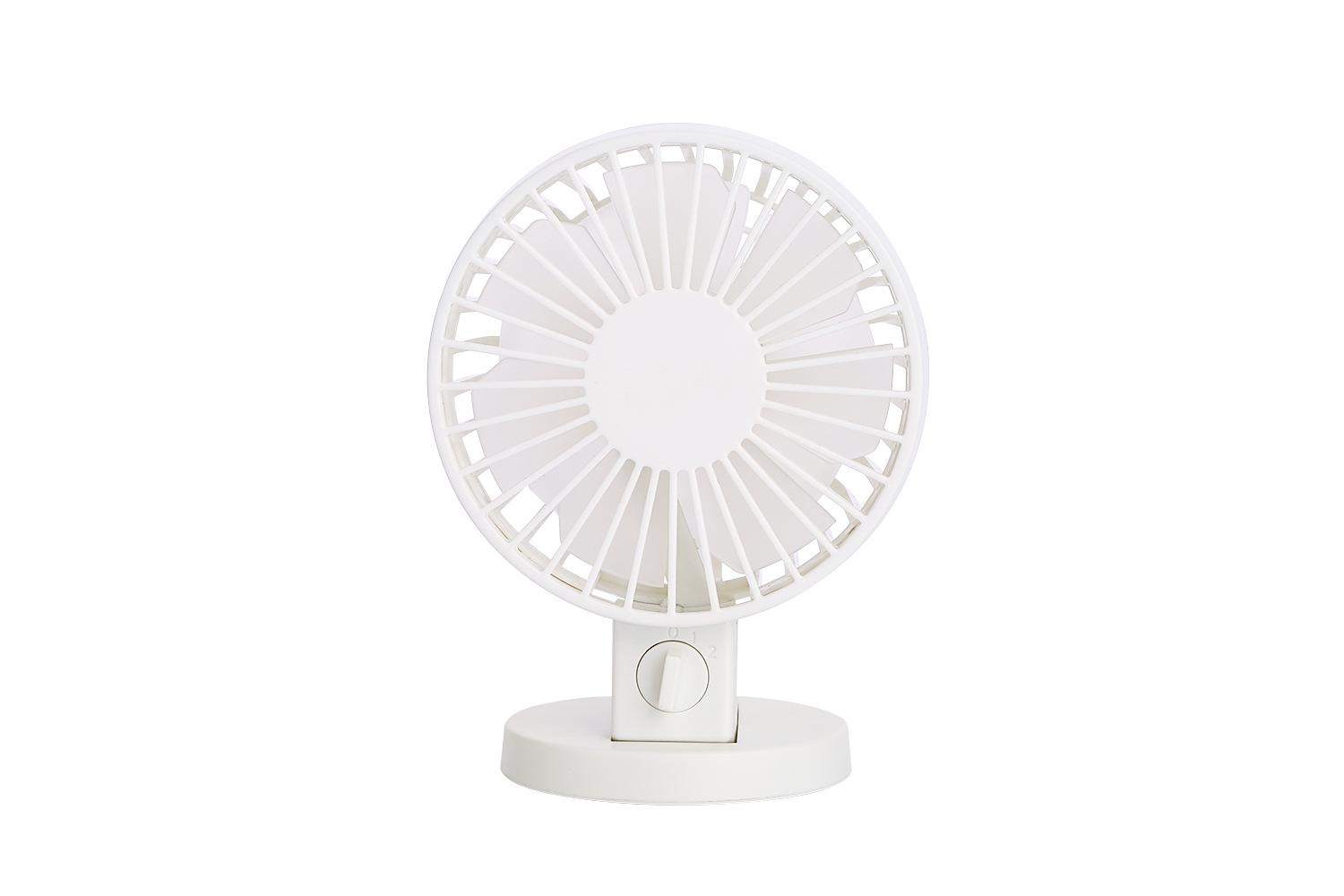 RT041-12inch Rechargeable Table Fan DC Solar Fans USB Charge Desk Fan with Led Light